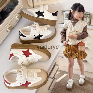 Sneakers Girls Little White Shoes Fashion Star Board Boys Dexun 2024 Ny Student Forrest Gump Breattable Sports H240411