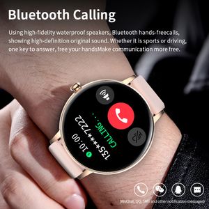 2023 Smart Watch Voice Assistant Full Display Sports Modes Bluetooth Calling Heart Rate Smartwatch Men Women Watch For Woman