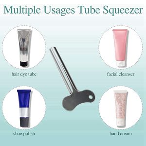 24 Metal Tube Squeezer Toothpaste Squeezer Metal Tube Roller Paint Squeeze Gadget