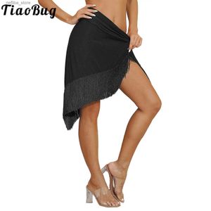 Sexy Rock neuer Stil Fransen Hip Schal Latin Tanzrock y Kleid Frauen Erwachsene Latin Salsa Tango Tanzkleid kommen Dame Praxis Röcke L410