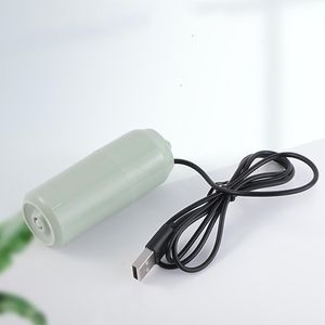 Pompa dell'aria d'acquario Micro USB ricaricabile ricaricabile ricaricabile per la pompa di ossigeno a aeratore silenzioso per la casa
