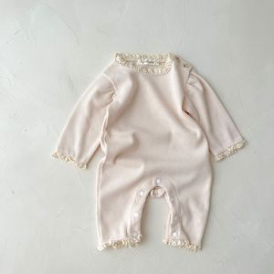 Персонализированная вышитая малыша новорожденная младенца детская девочка Romper Custom Soft Clothing рюша