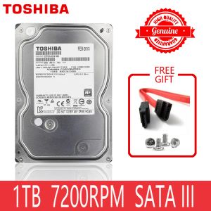 Drives TOSHIBA 1TB Hard Drive Disk 1000GB 1 TB Internal HD HDD Harddisk 7200 RPM 32M Cache 3.5" 35 SATA III for Desktop PC Computer