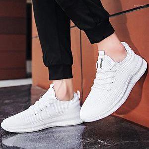 Sapatos casuais damyuan correndo malha para homens tênis atléticos de ginástica jogging tênis de tênis no masculino esportivo masculino zapatillas