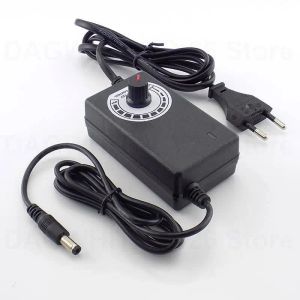 100 220V to DC 3V 12V 24V 9V 1A 2A 3A 5A AC Power Supply Adapter Adjustable wall Plug LED Strip Light Driver Adaptor CCTV U26