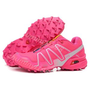 2024 Женские кроссовки кроссовки кроссовки Speed Cross 3.0 III CS Mens Lady Casual Shoes Черно -красно -белое яблоко зеленые желтые тренеры на открытые спортивные кроссовки Z411