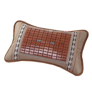 Summer Cool Pillow Bamboo Cool Pillow Wormwood Jasmine Tea Rattan Pillow Ice Silk Mahjong Mat Pillow Helath Plant Braided Pillow