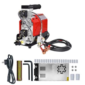 GX CS2 4500PSI 300BAR PCP Luftkompressor 12V Bärbar högtryckskompressor med 12V Power Adapter Oil/Water Free PCP Scuba