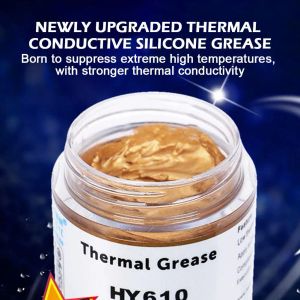 1 ПК 10G HY610/710 ЦП -процессор Тепловой смазка составной смазки Coundset Paste Paste Теплопроводящая силиконовая паста