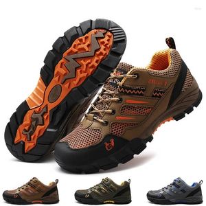 Fitness Shoes 2024 Hiking Man Breathable Couple Ankle Boots Women Unisex Summer Men's Trekking Wear Resistant