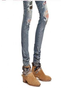 Western Cains Boots Harness Sapatos Cow Suede High Top Top Wyatt Chelse Boots Men Martin Exército Botas Tamanho EURO 468296040