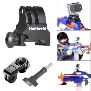 Aksesuarlar Alüminyum Picatinny Demiryolu Montaj Adaptörü Avcılık Taktik Aksesuarlar Spor Kamerası GoPro Sjcam Airsoft Silah Demiryolu Kapsamı Montaj Kiti