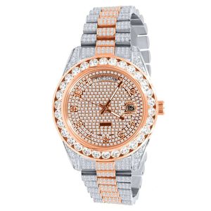 Luxury Looking Fully Watch Iced Out For Men woman Top craftsmanship Unique And Expensive Mosang diamond 1 1 5A Watchs For Hip Hop Industrial luxurious 3656