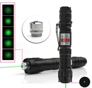 1pc 532nm Puntatore verde laser grade laser forte torcio laser per laser potente clip che scintillava la stella laser penna 2875612