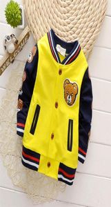 Frühling Herbst Baby Outwear Jungen Mantel Kinder Girls Kleidung Kinder Baseball -Kleinkind -Pullovershirt Kleinkind Modemarke Jacke Anzug LJ6666708