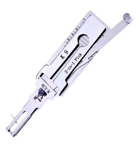 Forniture di fabbro 2021 Lishi Tool K9 2 In 1 Strumenti di blocco e decodificatore Strumenti automatici per Kia1234190 coreani KIA1234190