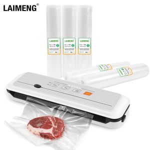 Machine LAIMENG Vacuum Sealer For Sous Vide Packing Machine For Food Storage Vacuum Packer Bags Vacuum Sealed Foil Rolls S280