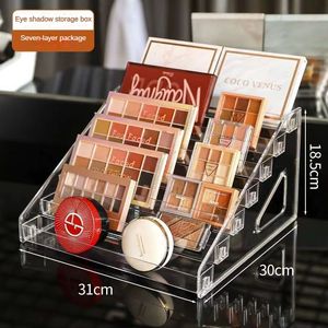 3-7 Layer Nail Polish Storage Box Nail Polish Glue Placement Grid Display Shelf Home Acrylic Desktop Cosmetics Shelf Organizer