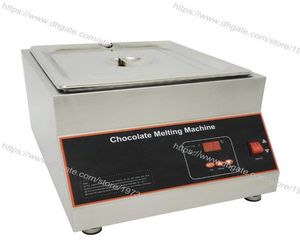 12 kg enkel potten rostfritt stål kommersiell användning 110V 220V elektrisk digital torrvärme chokladsmältning maskin4830296