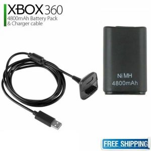 Chargers for Xbox 360 Беспроводной дистанционный контроллер зарядка кабеля USB Зарядное зарядное устройство зарядное адаптерные кабели для xbox 360 Gamepad