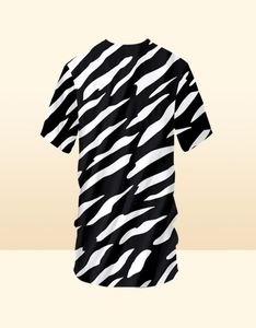 Nowy 3D The Zebra Stripes Man O Neck Tshirt Print Mens Gothic Tee Shirt Unisex Tshirt Polecam12061812