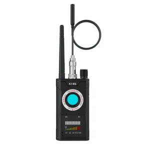 Câmeras multifuncionais sem fio lente de lente de sinal detector de sinal k18s onda de rádio detecta câmera camera fulnrange wifi rf gsm liacer de dispositivo