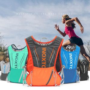 Borse Aggiornata Backpack Trail Running Zittore 5L Crosscountry Maratona di idratazione Cintura di giubbotto pacchetto di zaino ultra leggero 1.5L