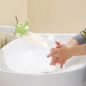 Accessorio per bagno set di rubinetti in silicone estensori carini bambini lavarsi la prevenzione del dispositivo a mano salva