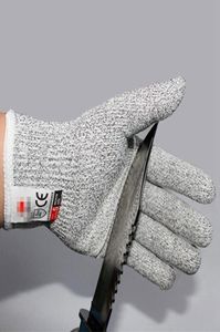 Livello 5 guanti anticutosi a prova di sicurezza a prova di pugnalata resistente in acciaio inossidabile metallo macellaio cuttresistenti guance escursionistiche 4184962