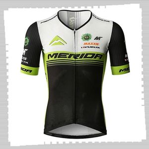 Radsport Jersey Pro Team Merida Herren Sommer Schnell trockener Sportuniform Mountainbike -Hemd Roadbicycle Tops Rennkleidung Outdoor220U