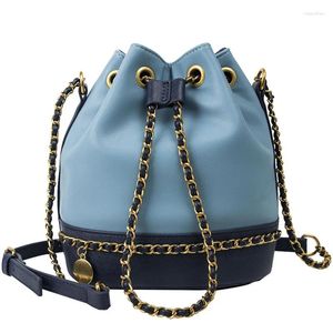 Bag Bucket Women Classic String Lock Design Purses And Handbags High Quality Crossbody