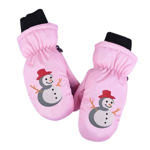 Children Snowman Pattern Ski Gloves Kids Mittens Stylish & Functional Kids Gloves Keep Hands Warm & Enhances Grips top quality