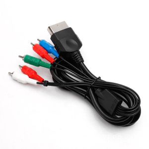 Kabel 10 PCs 1080p -Komponente HD TV RCA AV Video Kabel HDTV für Xbox Original Console Professional Fashion Tragbar