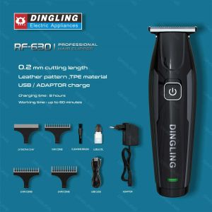 Aparadores de estímulo rf630 promocional vários duráveis usando masculino barato aparador de cabelo clipper elétrico de cabelo