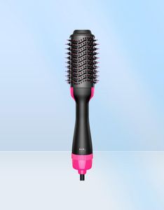 Curling Irons 1000W Hair Dryer Air Brush Styler and Volumizer Straightener Curler Comb Roller One Step Electric Ion Blow 2209294907353