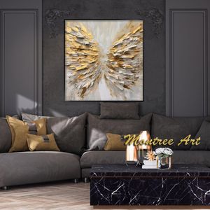 Handmade Oil Painting Phoenix Textured Painting Abstract Oil Painting Acrylic Painting Wall Decor Living Room Office Wall Art
