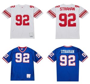 Stitched football Jerseys 92 Michael Strahan 1993 2007 mesh Legacy Retired retro Classics Jersey Men women youth S-6XL