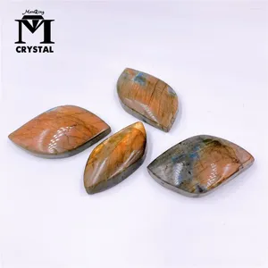 Decorative Figurines 1PC Rare Color Natural Crystal Labradorite Stone Gemstone Moonstone Sunstone Divination Spiritual Meditation Quartz