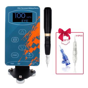 Lieferungen Biomaser Permanent Make -up Hine für Augenbrauen Tattoo Microblading Make -up DIY Kit mit Tattoo -Nadel