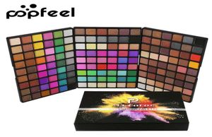 POPFEEL 162 CORES PALETA DE ENESENTAÇÃO DURO DURO DURO DURO MAIS SHIMMER SHOWE MAGEUP KITS MULHERES PROFISSIONAIS OLHOS COSMETICS6572657