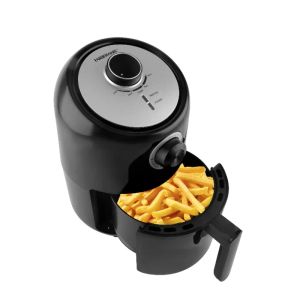 Frittierluft Fritteus -Rack 1,9 Lquart Air Fryer, Black Frittyer Machine