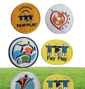 Souvenirer Nya retro Europeiska 1996 200 2004 Euro Porter Football Print Patches Badgessoccer Stamping Patch Badges9723479