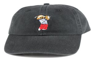 Neuestes Design Knochenkrümmte Visier Casquette Baseball Cap Women Gorras Polo Dad Sport Hüte für Männer Hip Hop Snapback Caps Bär Golf C1523373