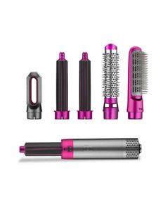Air Styler 5 In1 Electric Blow Dryer Comb Curling Wand Detachable Brush Kit Negative Ion Hair Curler Straightener Ecelp6688104