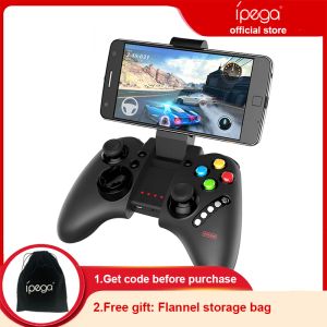 Gamepads ipega pg9021s controle pc mobil oyun denetleyicisi pubg tetikleyici bluetooth kablosuz gamepad android iOS akıllı telefon tv kutusu