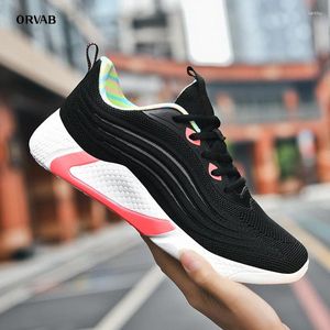 Fitnessskor vita sneakers kvinnor plattform tenis feminino andningsbara damer casual sapato chaussure femme korg