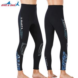 15 mm Neoprenhosen Schwetenduiten Männer Frauen Scuba Diving Surfen Erwachsene Nassanzug Leggings für Kajakfahren 240407