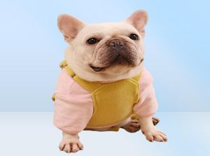 冬の犬のジャンプスーツ犬用フランスブルドッグ服冬の服調整可能なペットドッグ服ペットパジャマジャンプスーツ20109119198