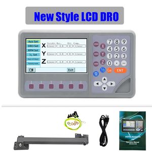 DRO 2 Achse 3 Achse Digitale Auslesung LCD-Anzeige 0-1000mm Linear Skala Mahling Drehmaschine 5V TTL für 5UM Linear Scale Encoder