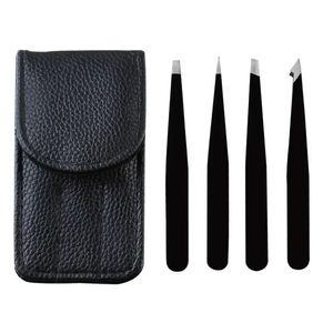 4PCS/SET Profesjonalne bóle brwi pincety do brwi usuwanie włosów zestaw makijaż